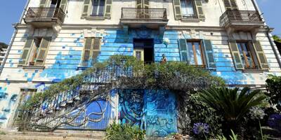 Les street artistes Faben, Jérémy Besset, Brian Caddy et Djiango investissent le domaine Charlot à Beausoleil avant sa rénovation