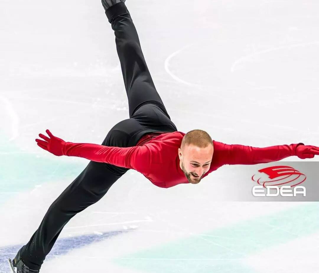 Le résident monégasque Davide Lewton-Brain s'offre un record personnel aux Mondiaux de patinage artistique au Canada