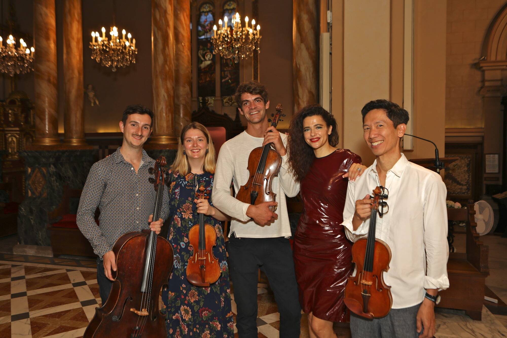 À Nice, un quator de l'orchestre philharmonique de Monte-Carlo va jouer pour les victimes des inondations en Ukraine