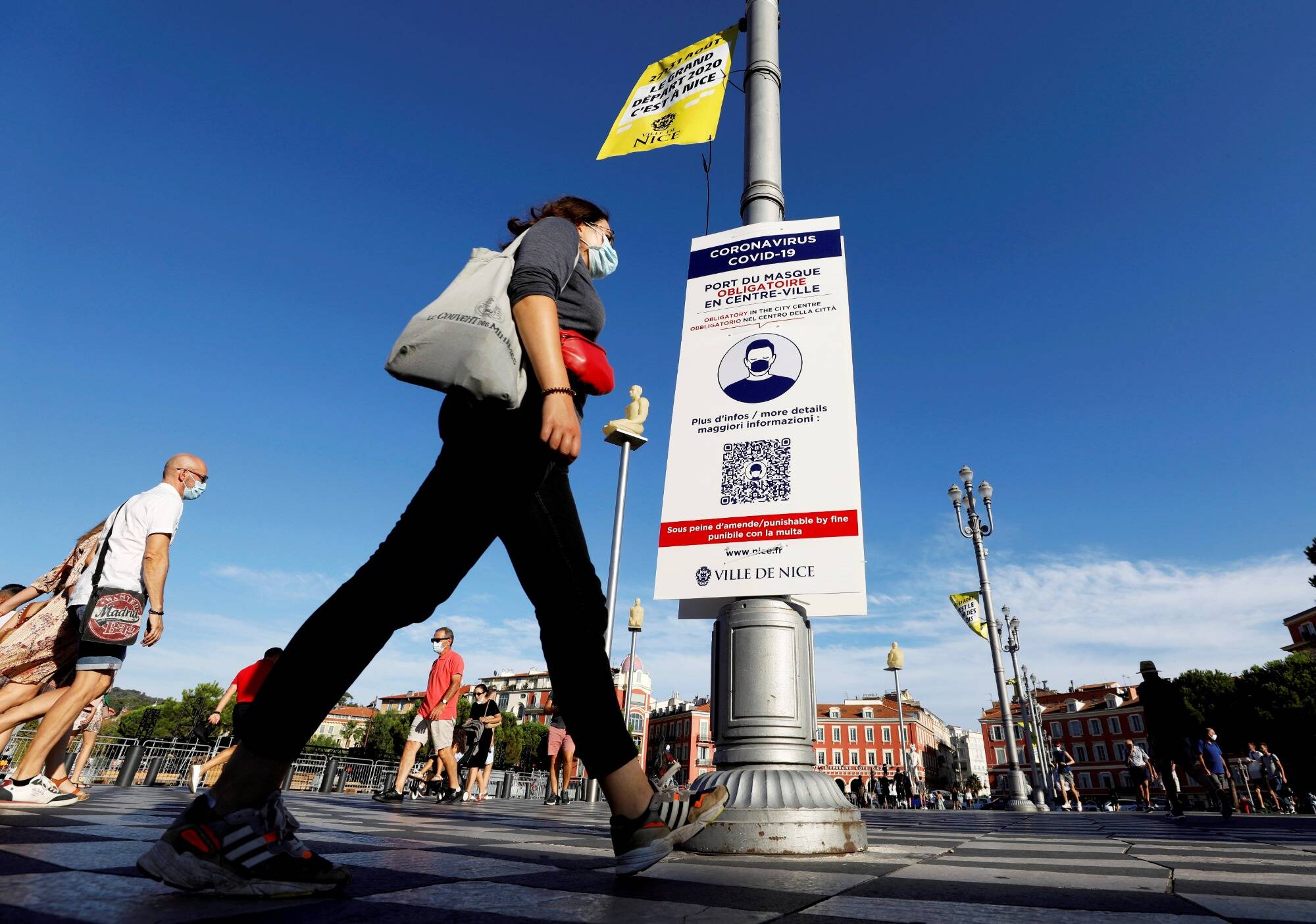 Voilà la liste des lieux où le port du masque n'est pas obligatoire dans les Alpes-Maritimes (et ils ne sont pas nombreux)