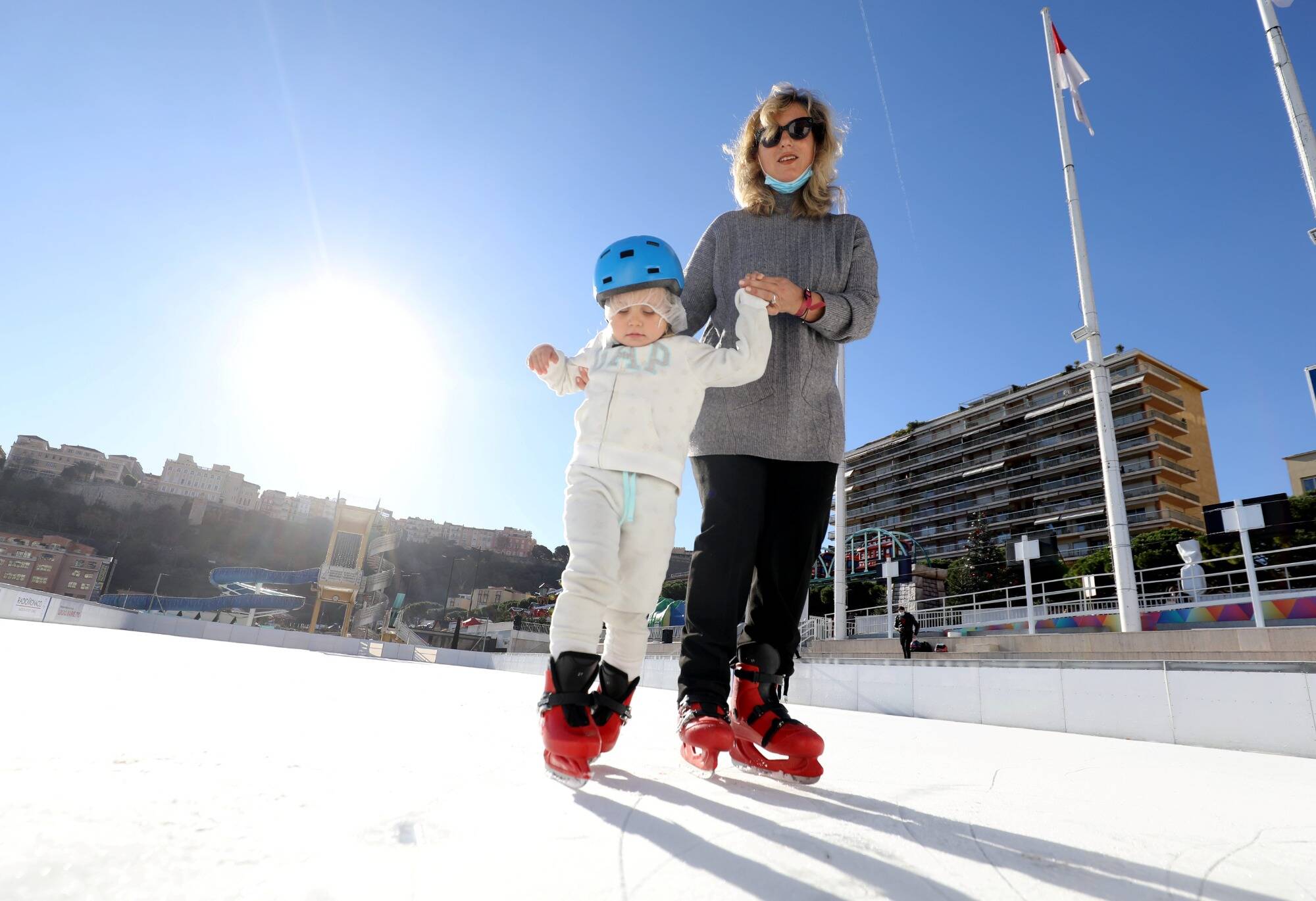 La patinoire de Monaco reste ouverte jusqu'au 27 février