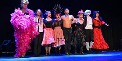 Noëlle Perna et son cabaret en spectacle à Villefranche-sur-Mer pour soutenir le Secours Populaire et les réfugiés ukrainiens