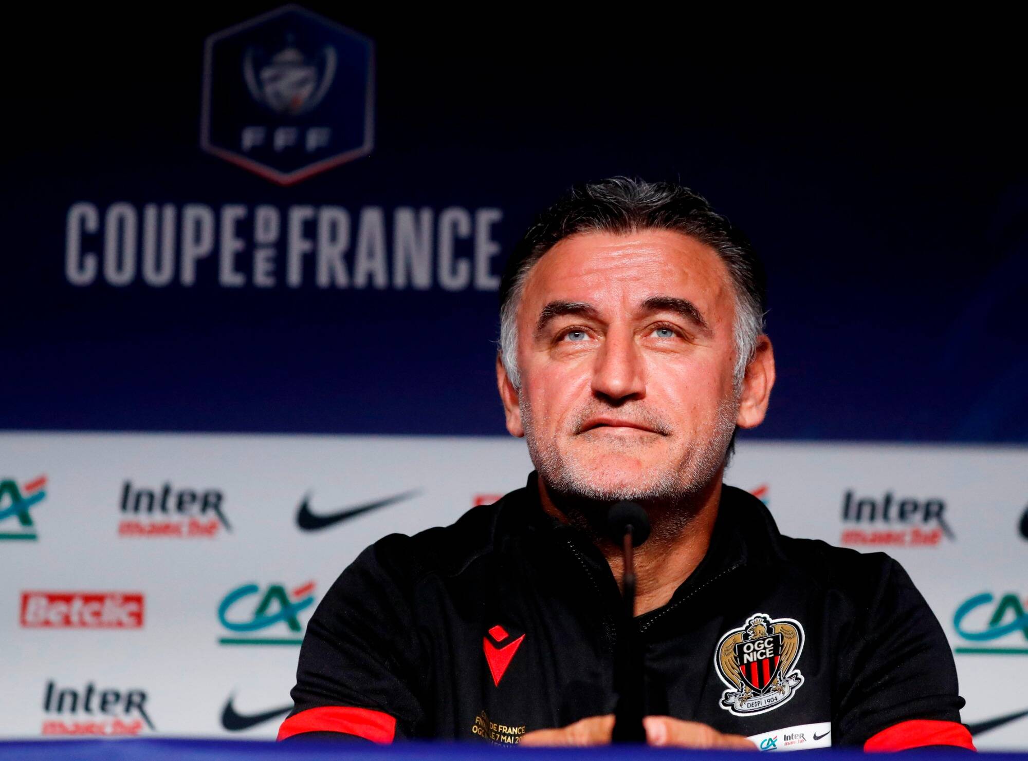 L'entraîneur De L'OGC Nice, Christophe Galtier Dans La Short-list Du ...