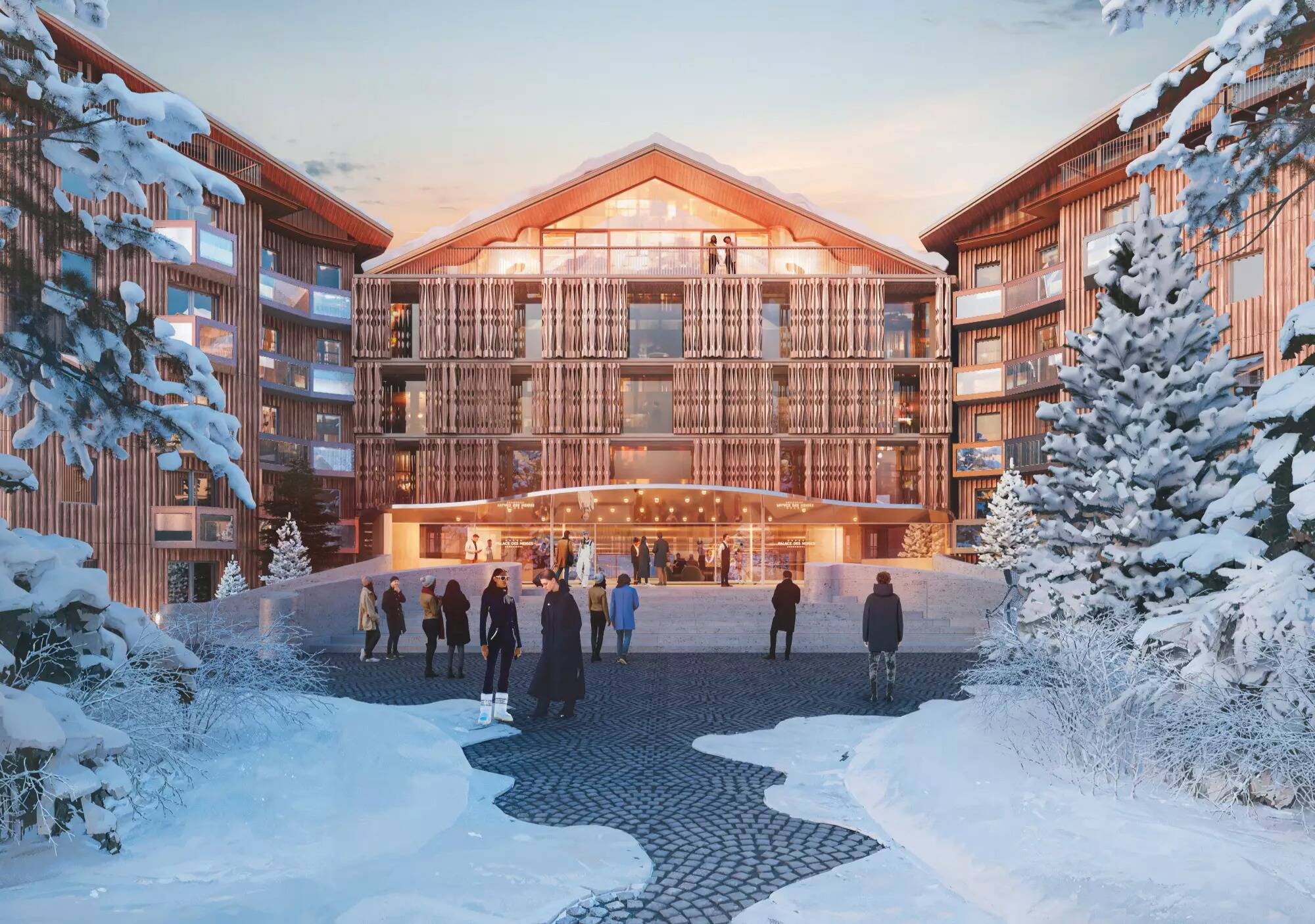 La Société des Bains de Mer de Monaco a démarré le chantier de rénovation d'un hôtel 5 étoiles à Courchevel