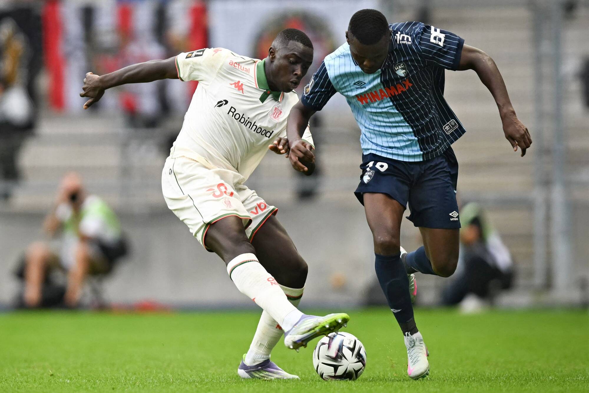 Mendy a pris la marée, les notes des joueurs de l'OGC Nice après leur défaite au Havre