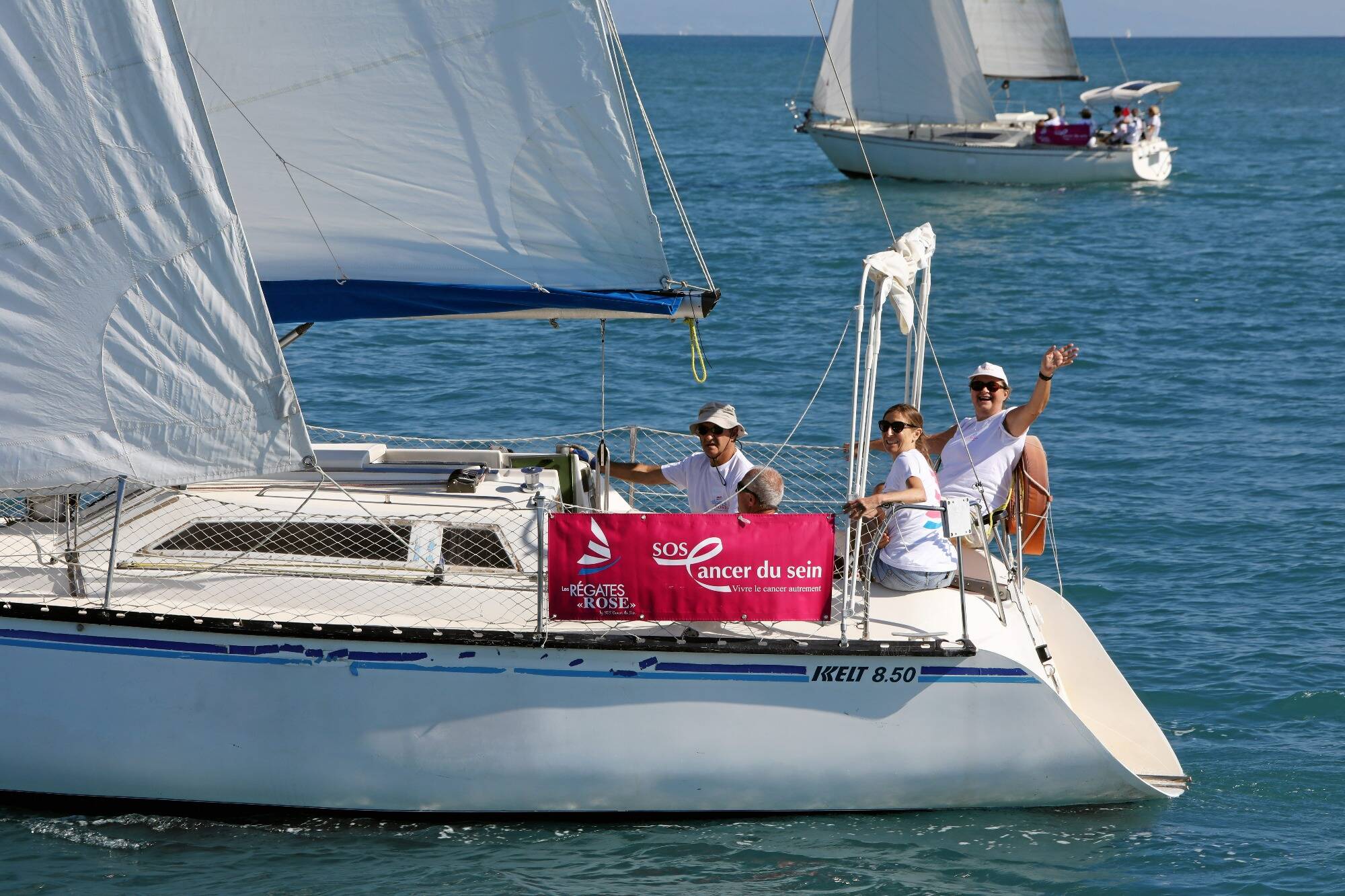 Cancer du sein: à Antibes, une association propose de prendre le large