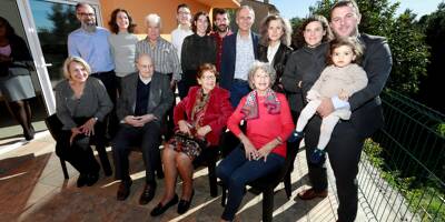 De 96 ans à 18 mois, une famille réunie cinq générations à Cagnes-sur-Mer