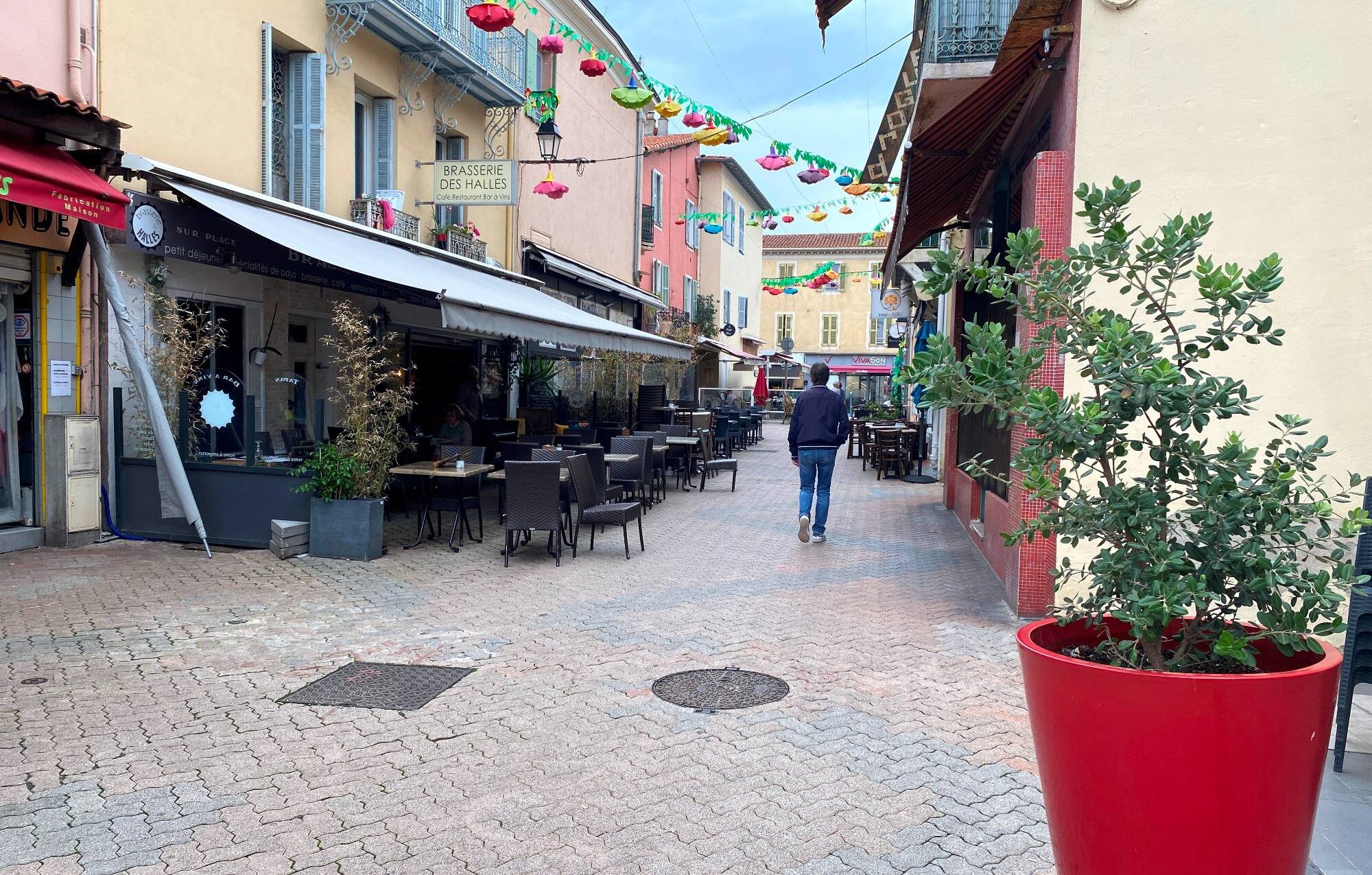 Des travaux jusqu'au printemps: le gros lifting de la zone piétonne du centre de Cagnes-sur-Mer