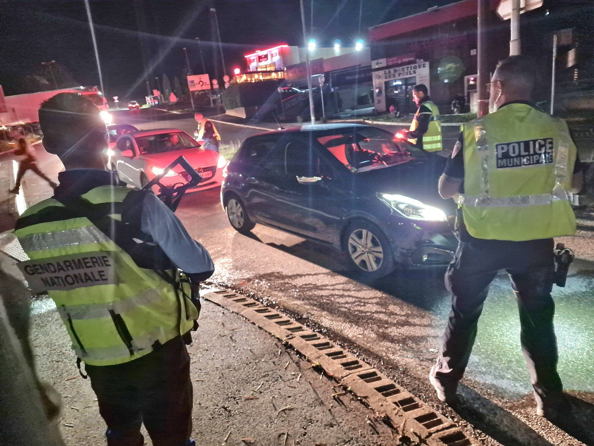 Détention de stupéfiants, défaut d'assurance, alcoolémie: à Mougins, police et gendarmerie unissent leurs forces