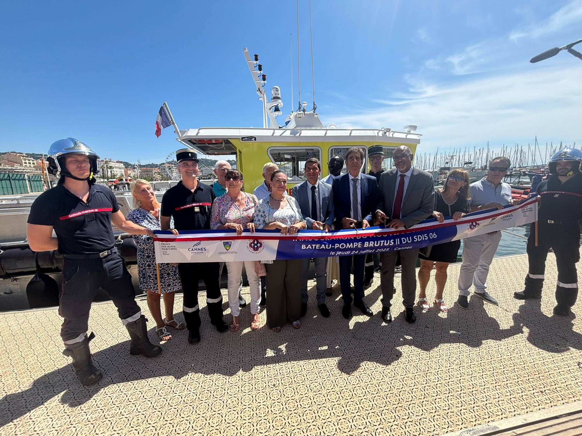 Les pompiers se dotent de nouveaux matériels innovants pour de meilleures opérations de sauvetages en mer à Cannes