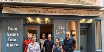 A Cannes, la famille Giorsetti tient le restaurant Aux Bons Enfants depuis 90 ans