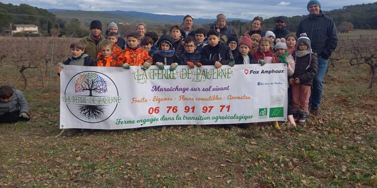 Des écoliers de Fox-Amphoux et de Montmeyan ont été sensibilisés à la plantation vertueuse d'arbres et de haies