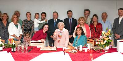 À Antibes, Alma Colomas fête ses 100 ans
