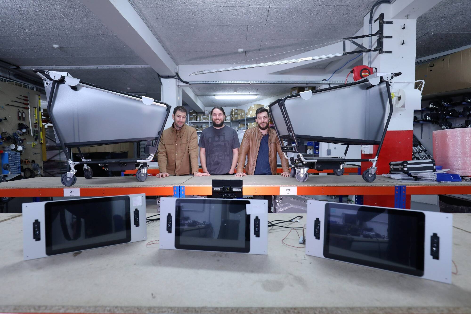 Ça roule pour Knap et son chariot connecté, inventé et assemblé à Villeneuve-Loubet