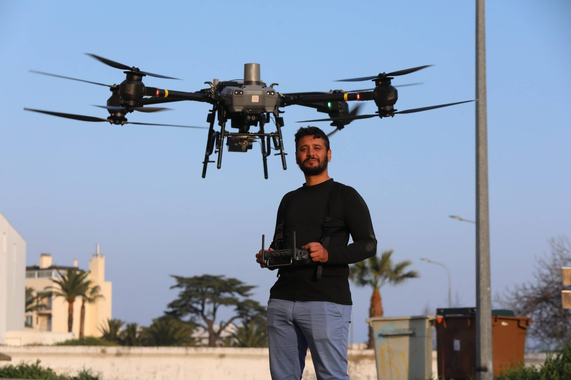 Le seul drone qui peut sauver des vies vient d'atterrir à Nice