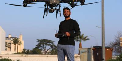 Le seul drone qui peut sauver des vies vient d'atterrir à Nice