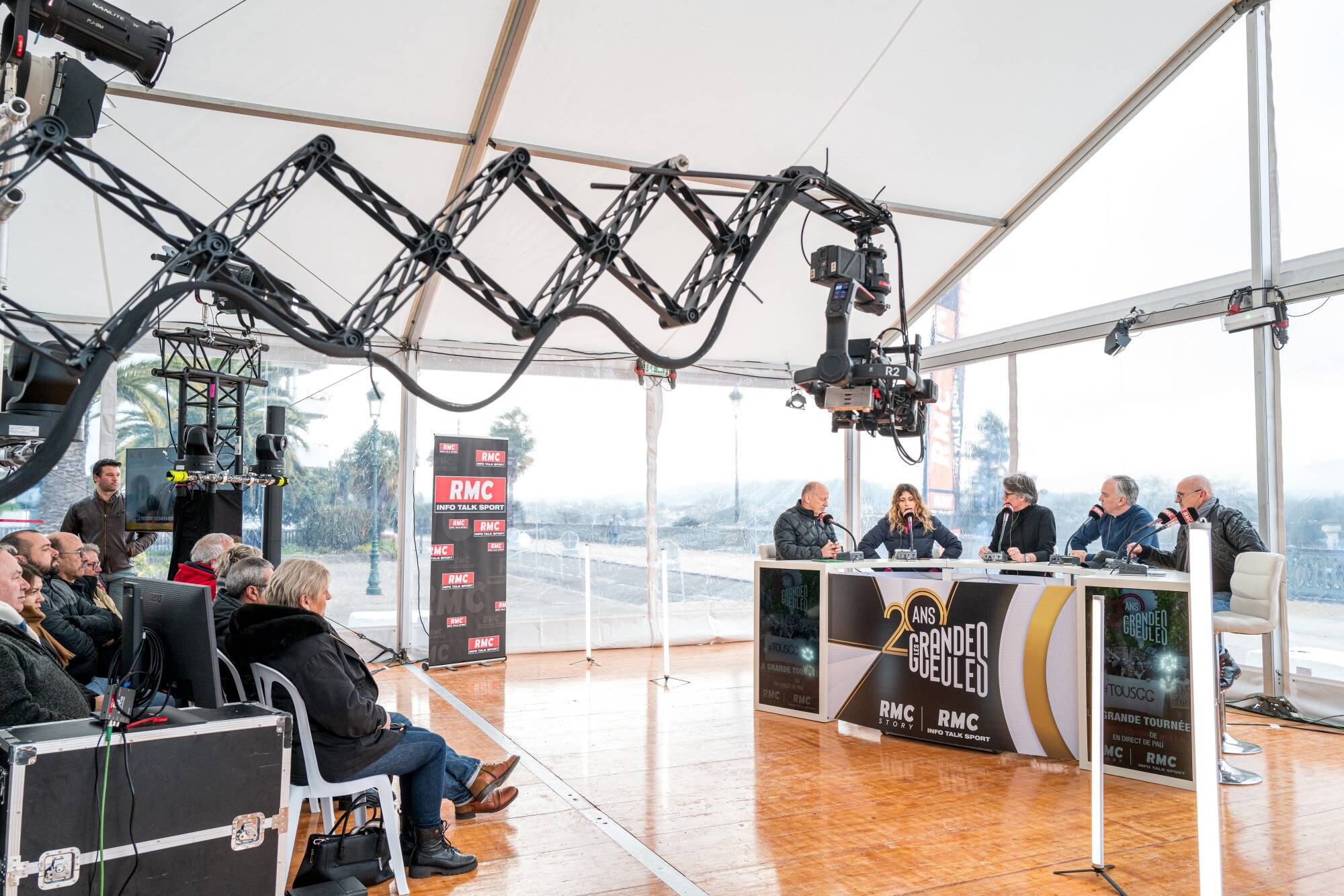 Pour leur tour de France des 20 ans, les "Grandes gueules" font escale ce vendredi matin à Toulon