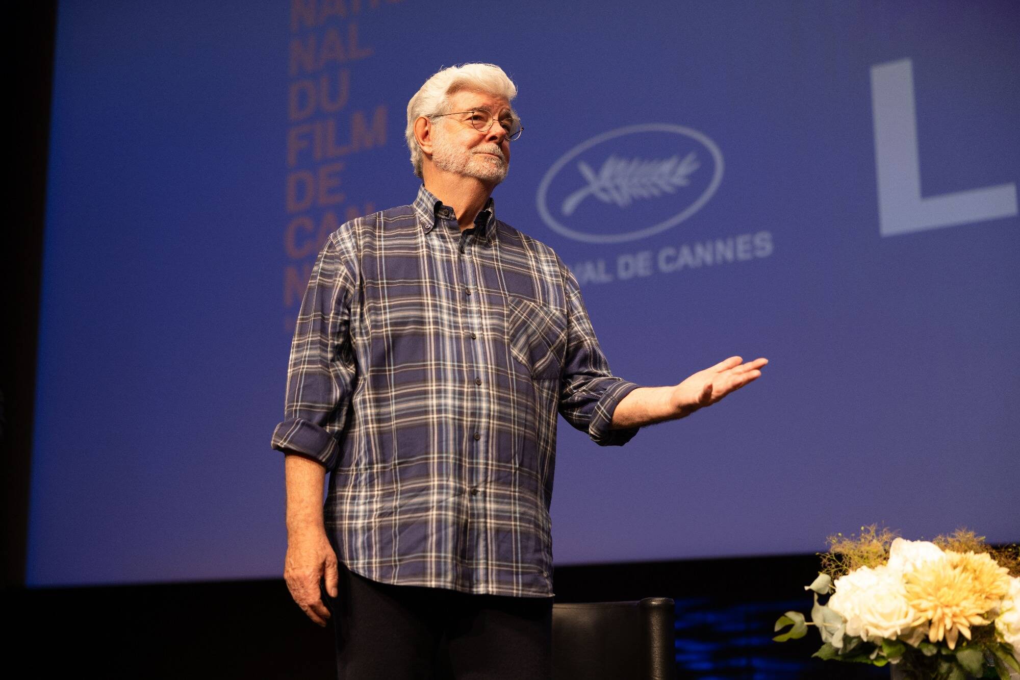 Une palme d'honneur au "viticulteur" Georges Lucas cette année au Festival de Cannes