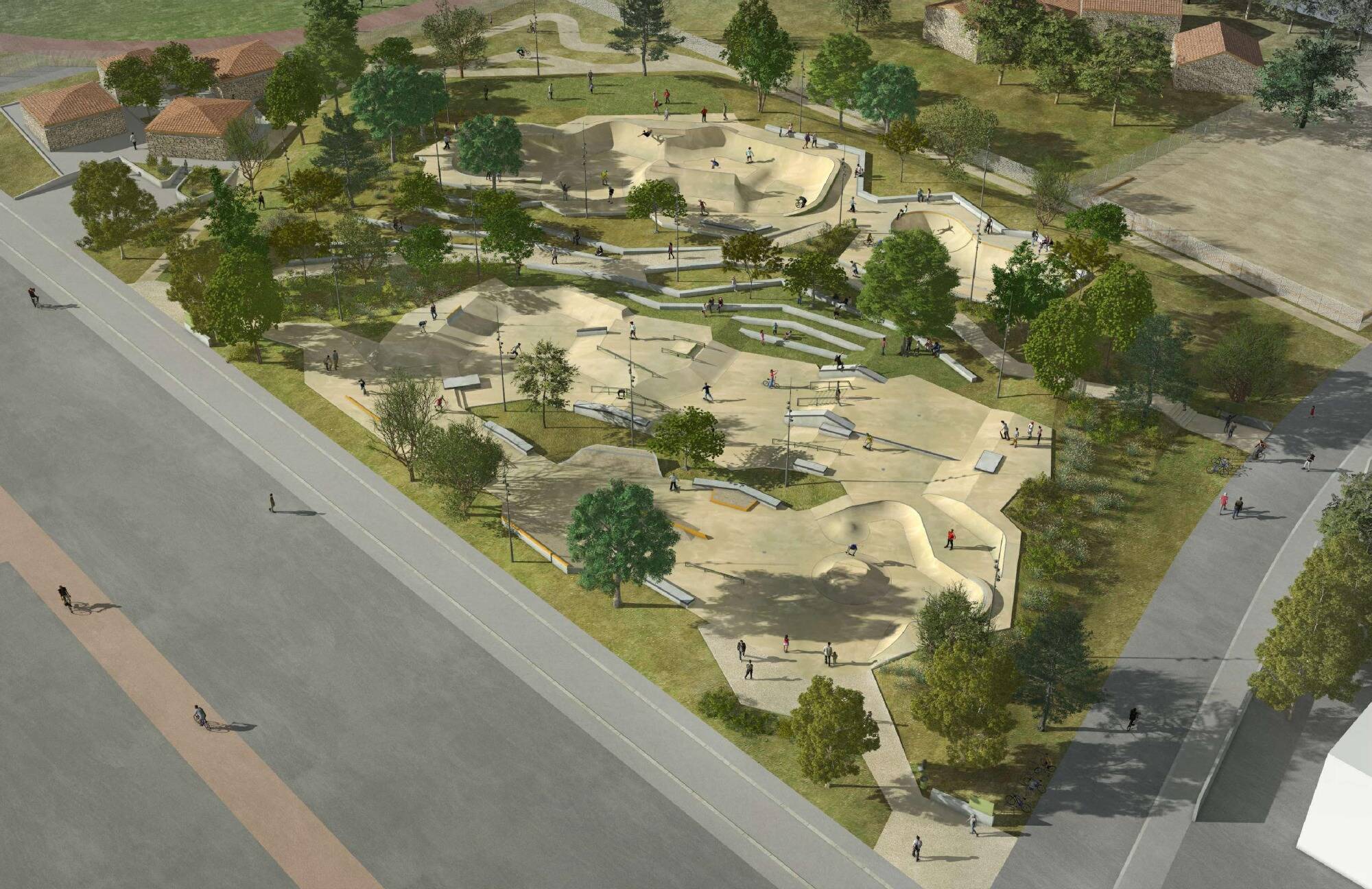Ce qu'il faut savoir sur le futur skatepark à 1,5 million d'euros construit à Fréjus