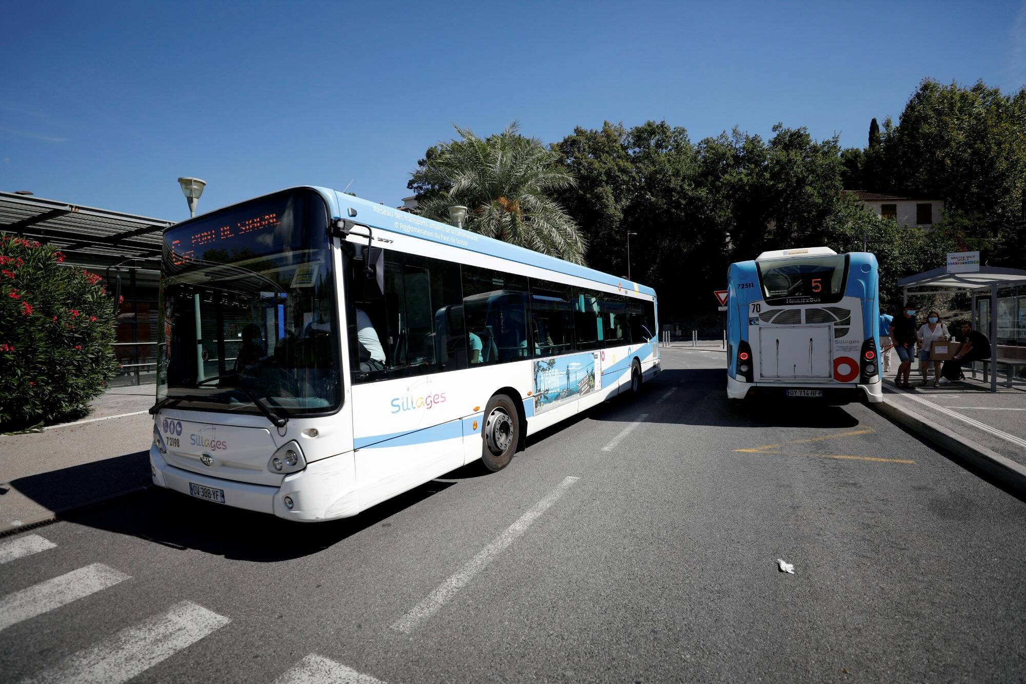 Les bus "TransDev" seront en grève ce jeudi à Grasse  NiceMatin