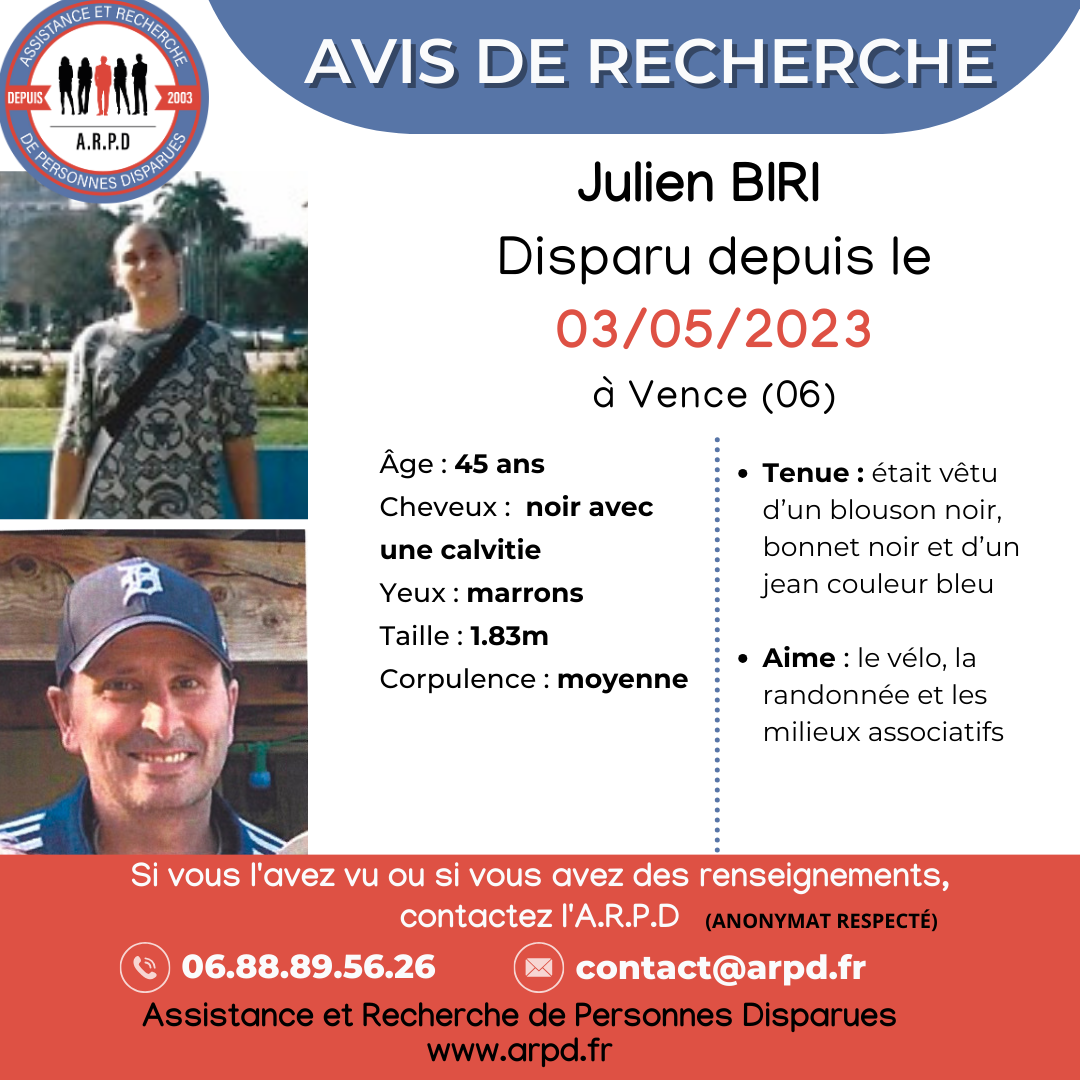 "Je veux juste savoir s'il va bien": comment l'association de recherche de personnes disparues aide une mère à retrouver son fils à Vence