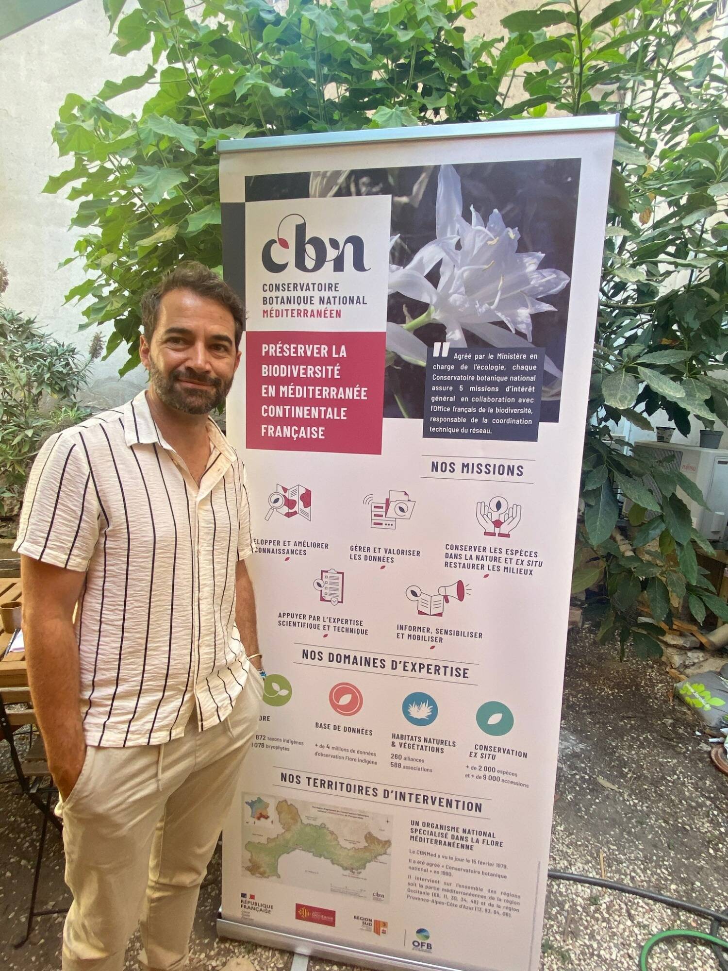 "Ce qu'on réalise, c'est pour le bien commun": le nouveau directeur du Conservatoire botanique national méditerranéen affiche ses ambitions