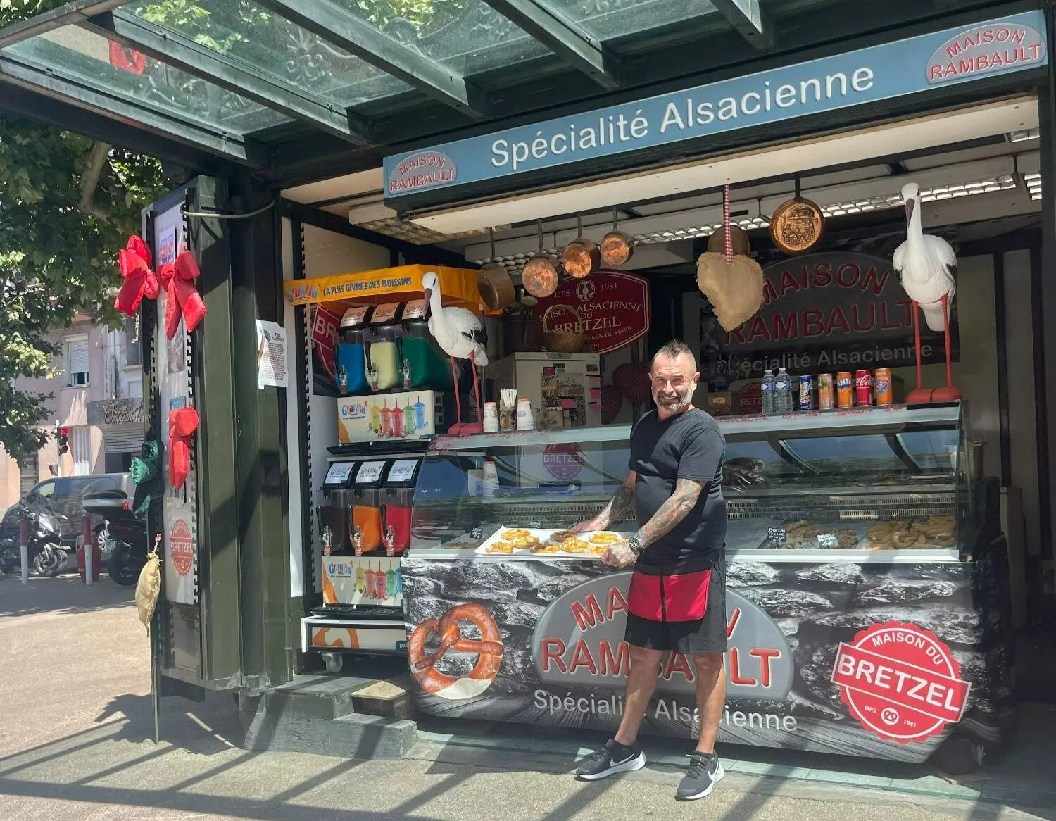 Vous aimez les spécialités alsaciennes? Venez vous régaler à la Maison du bretzel sur le Champs de Mars à Toulon