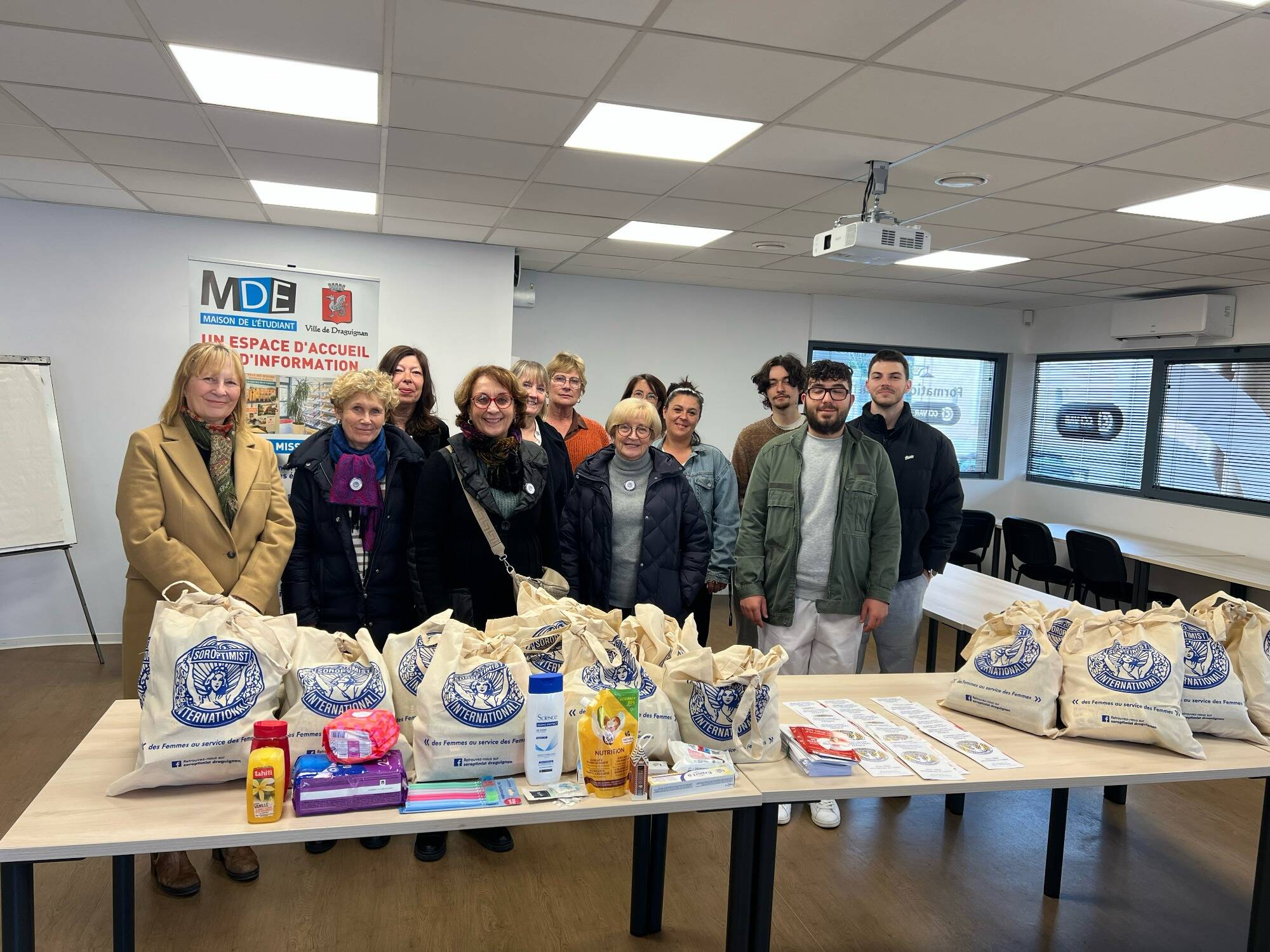 Elles unissent leurs forces pour soutenir les étudiants à Draguignan