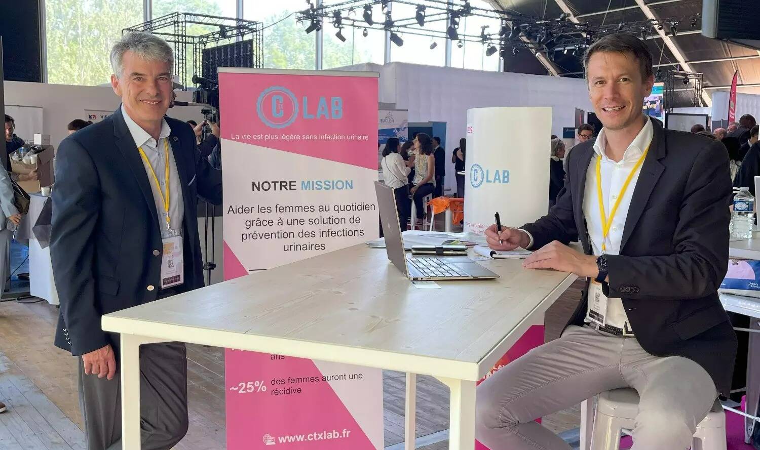 A Sainte-Maxime, CTX Lab lève 2millions d'euros pour un gel anti-cystite