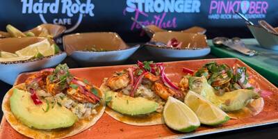 Pour Octobre rose, une cheffe française trois étoiles fait des tacos au Hard Rock Café