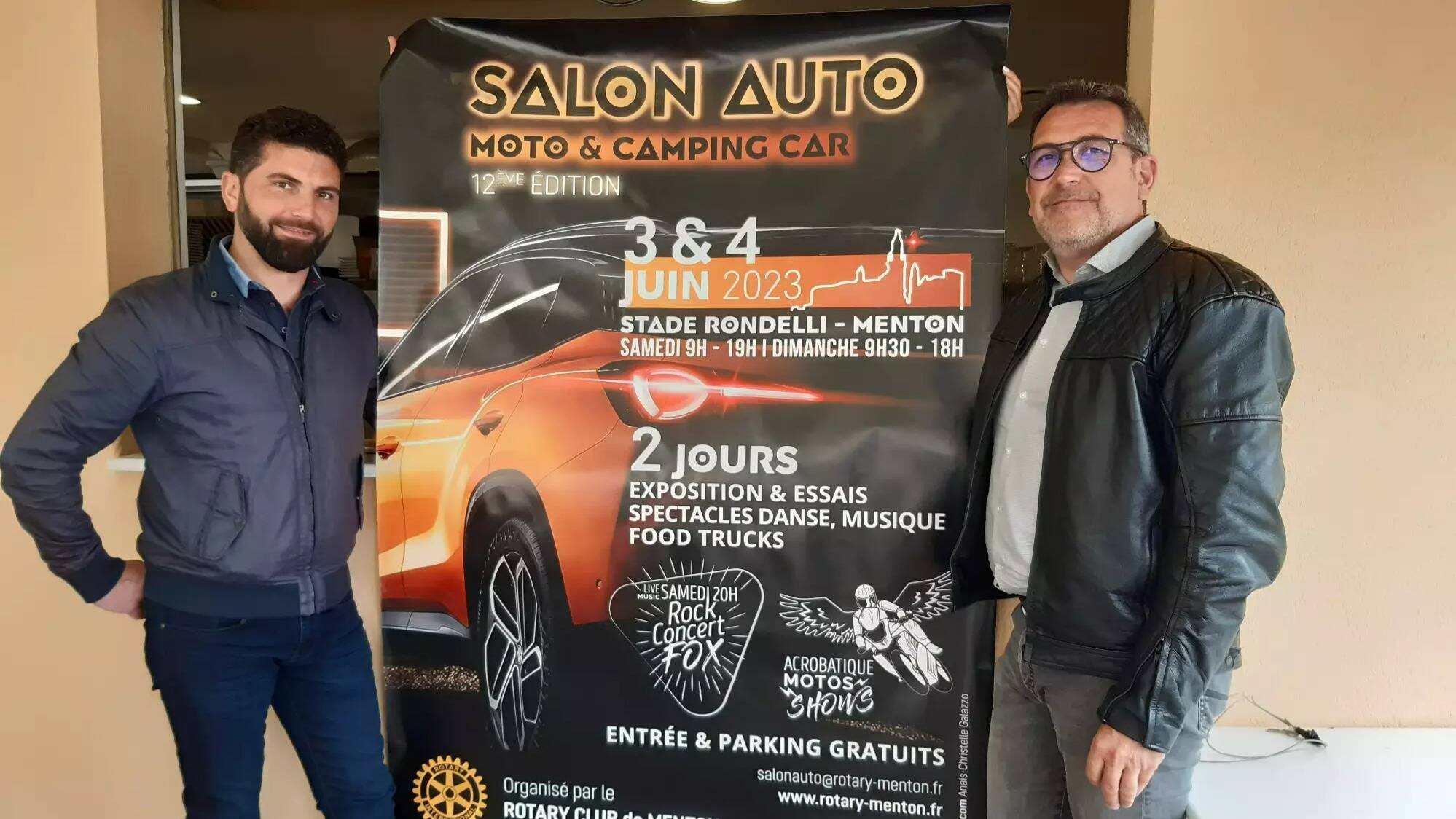 Les motos et camping-cars signent leur grand retour au Salon de l'auto de Menton