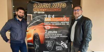 Les motos et camping-cars signent leur grand retour au Salon de l'auto de Menton