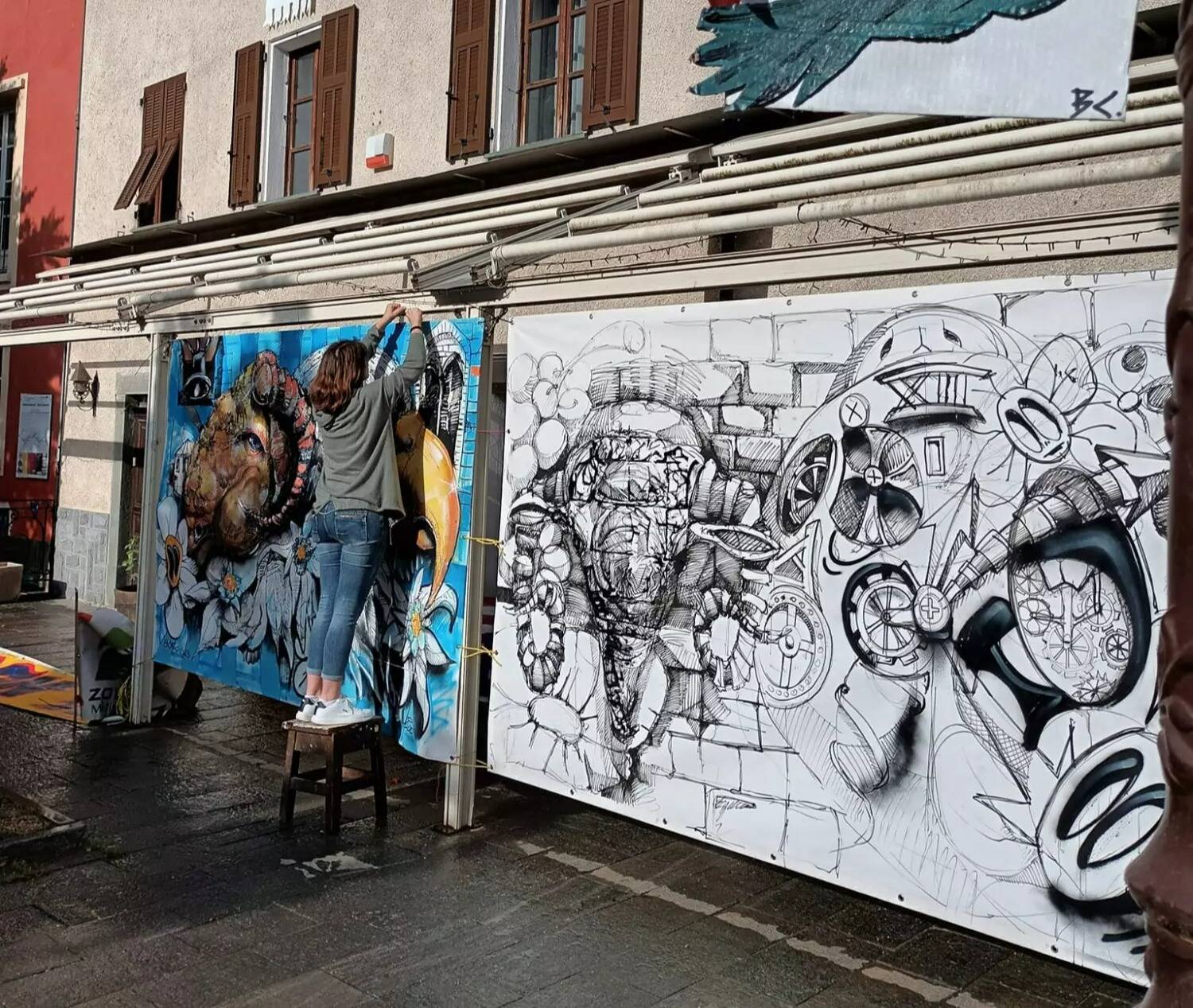 La danse et la musique s'invitent au 4e festival d'art urbain à La Brigue ce week-end