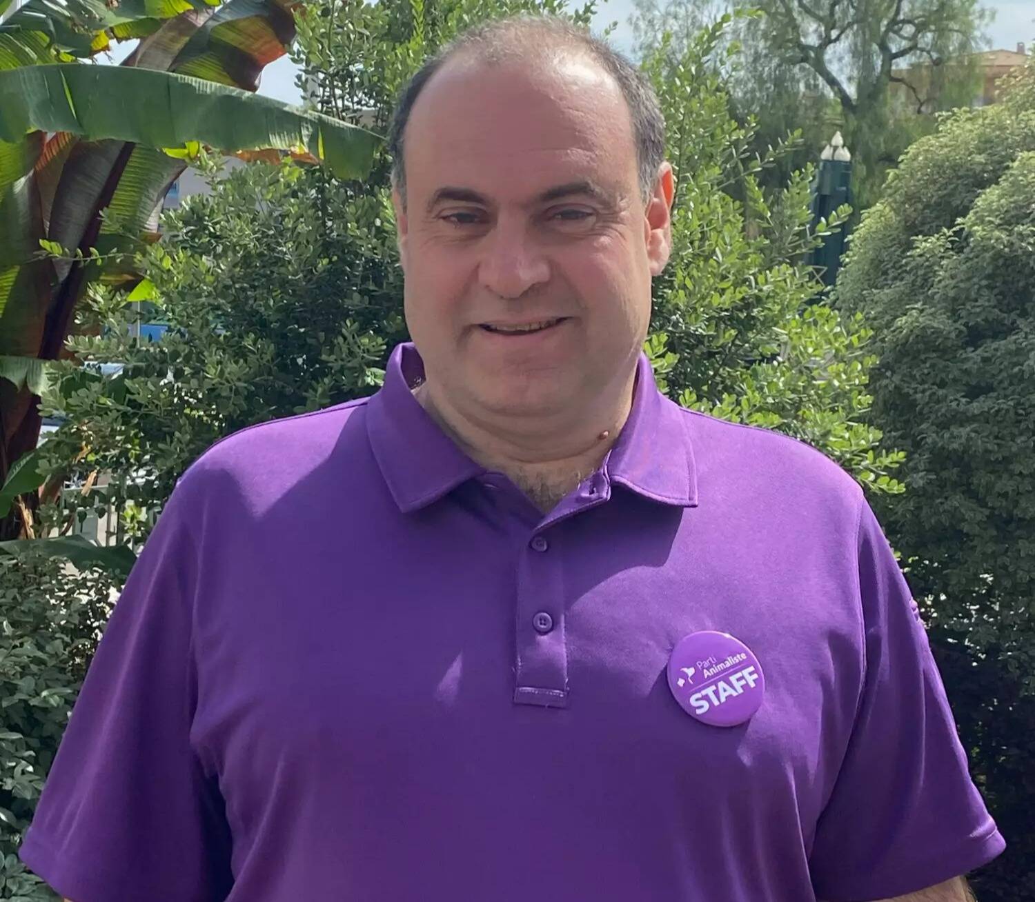 "Il ne faut pas brusquer les gens...", assure David Bieder (Parti Animaliste), candidat dans la 4e circonscription des Alpes-Maritimes