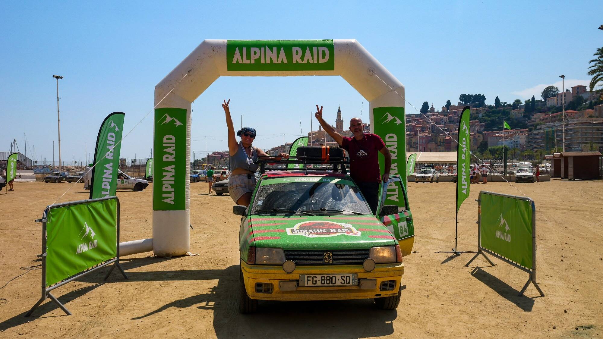 Après 6 jours et 800km à travers les Alpes, les concurrents de la 6e Alpina Raid sont arrivés à Menton