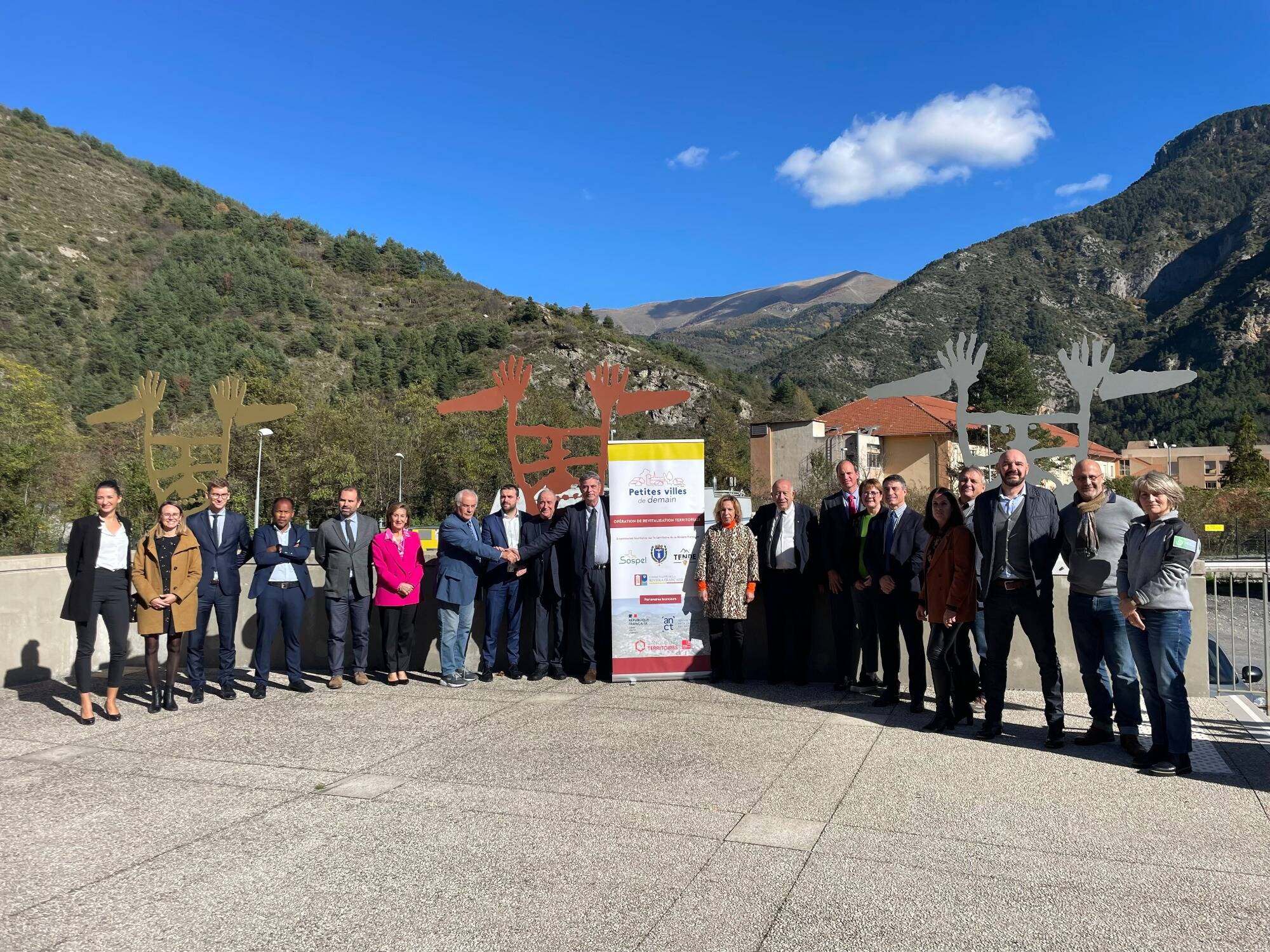 Le programme "Petites villes de demain" franchit une nouvelle étape pour ces trois communes de La Roya et de la Bévéra