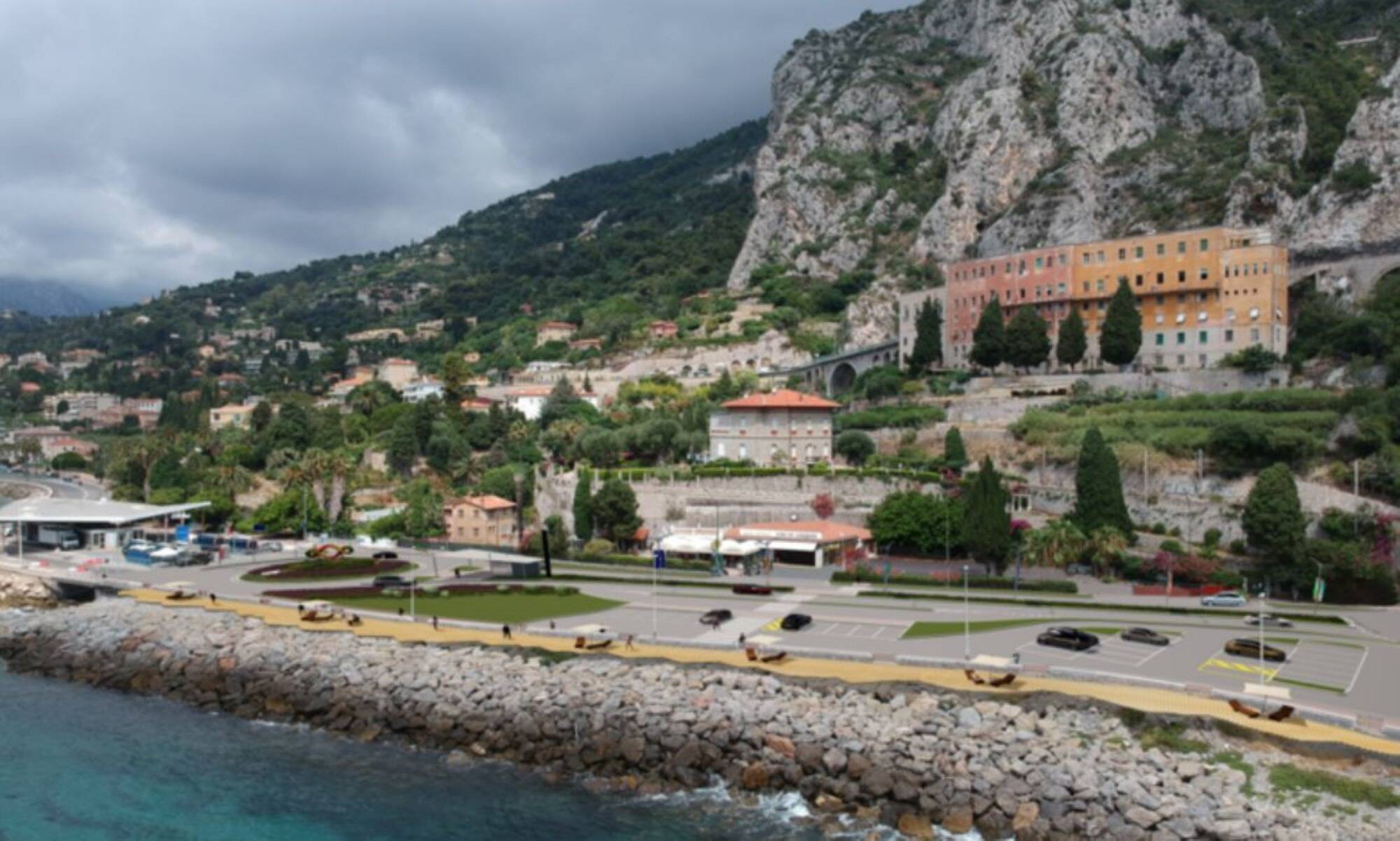 Pour se départir de la mauvaise image avec la France, le maire de Vintimille annonce un projet de transformation à la frontière franco-italienne