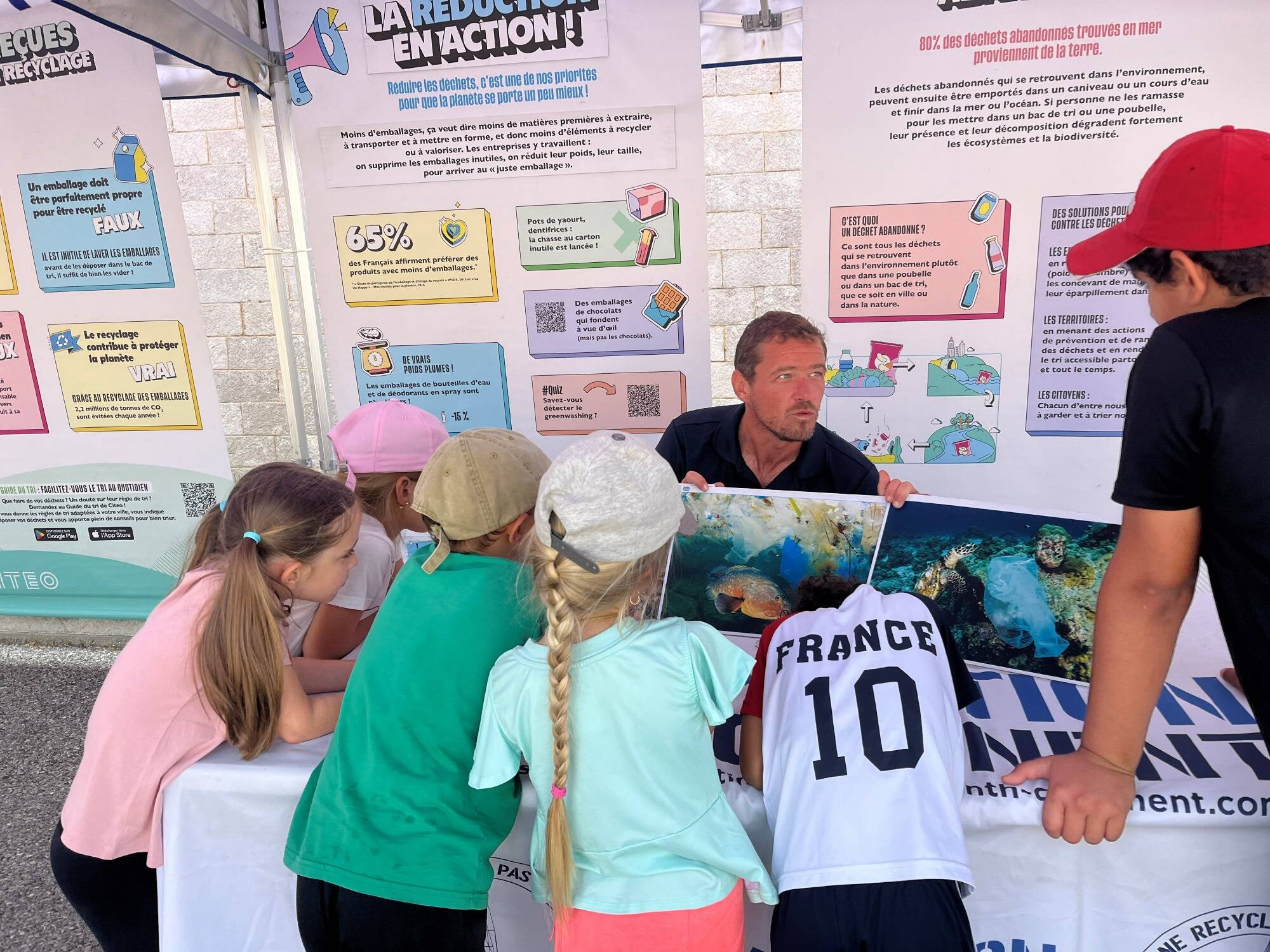 À Menton, les écoliers sensibilisés aux écogestes pour la préservation de l'océan