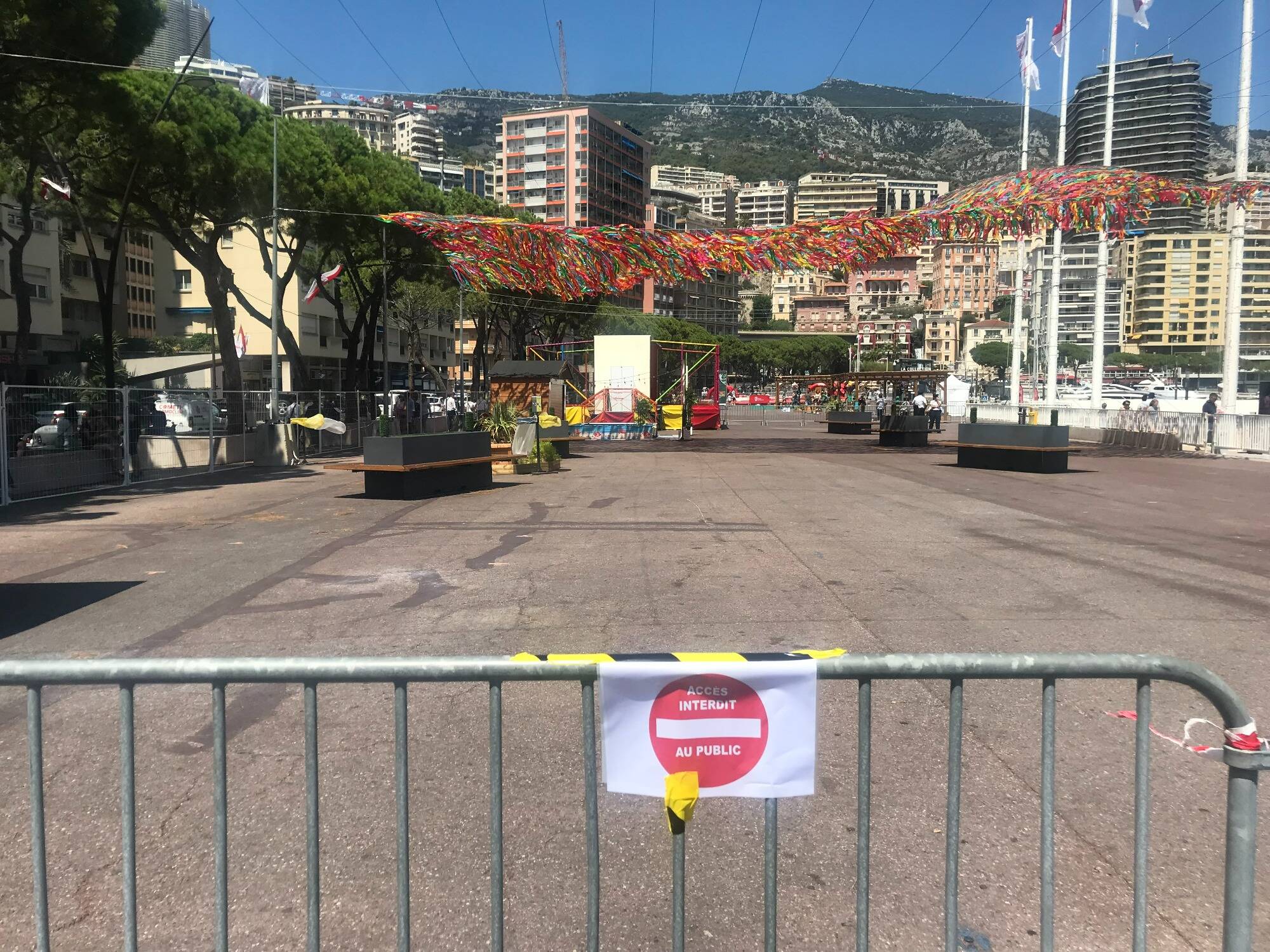L'accès au Port Hercule limité ce jeudi matin en raison des fortes rafales de vent à Monaco