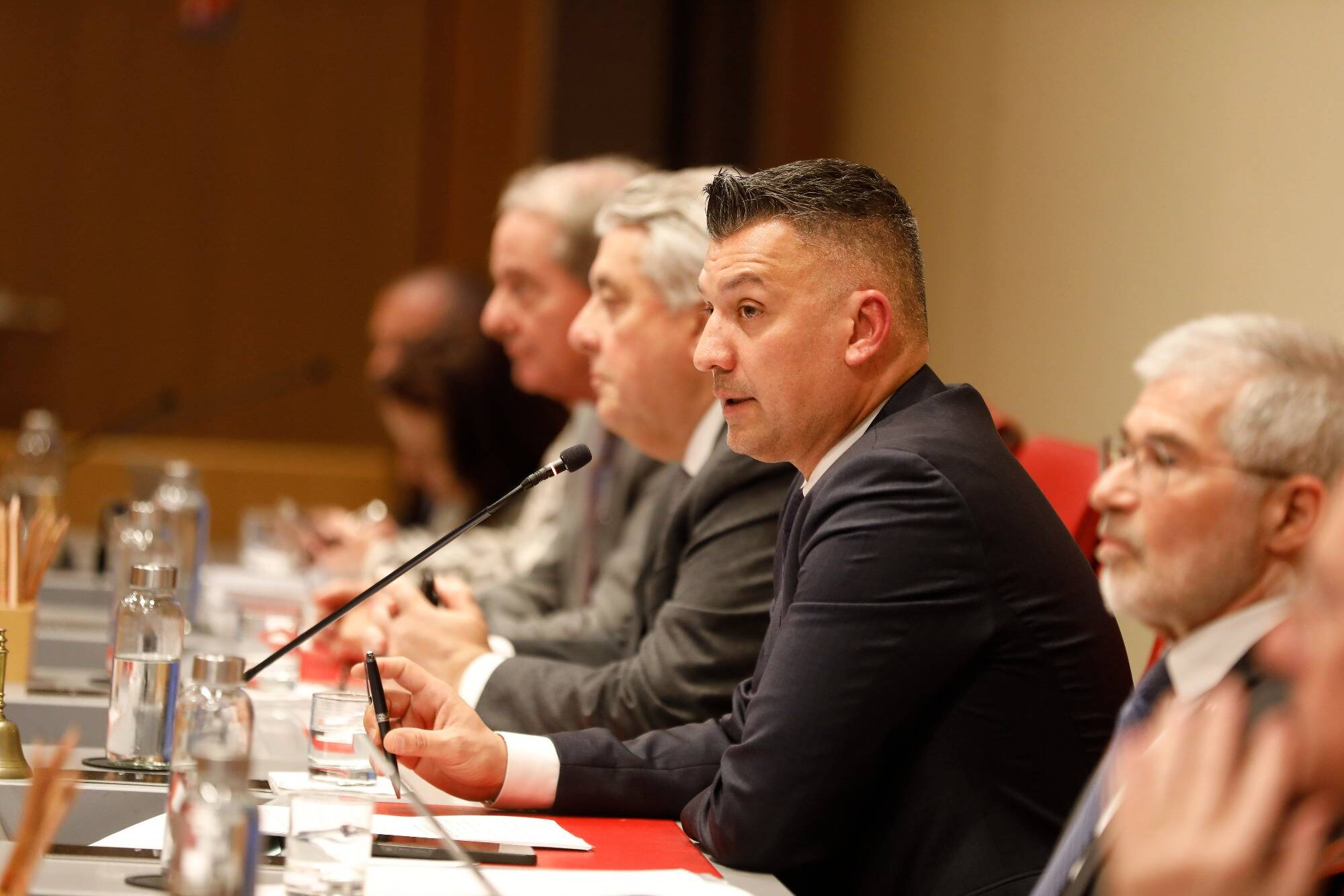 "Il n'y a pas de crise politique": élu président, Thomas Brezzo veut donner un nouveau souffle au Conseil national