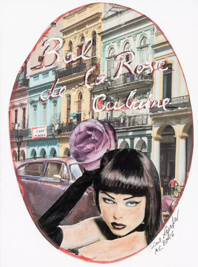 Un dessin du couturier Karl Lagerfeld pour le Bal de la Rose vendu aux enchères pour 24.000¬