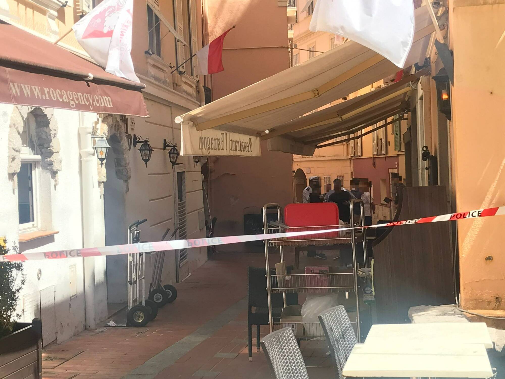 Une rue du Rocher bloquée après une dispute qui a dégénéré dans un restaurant de Monaco