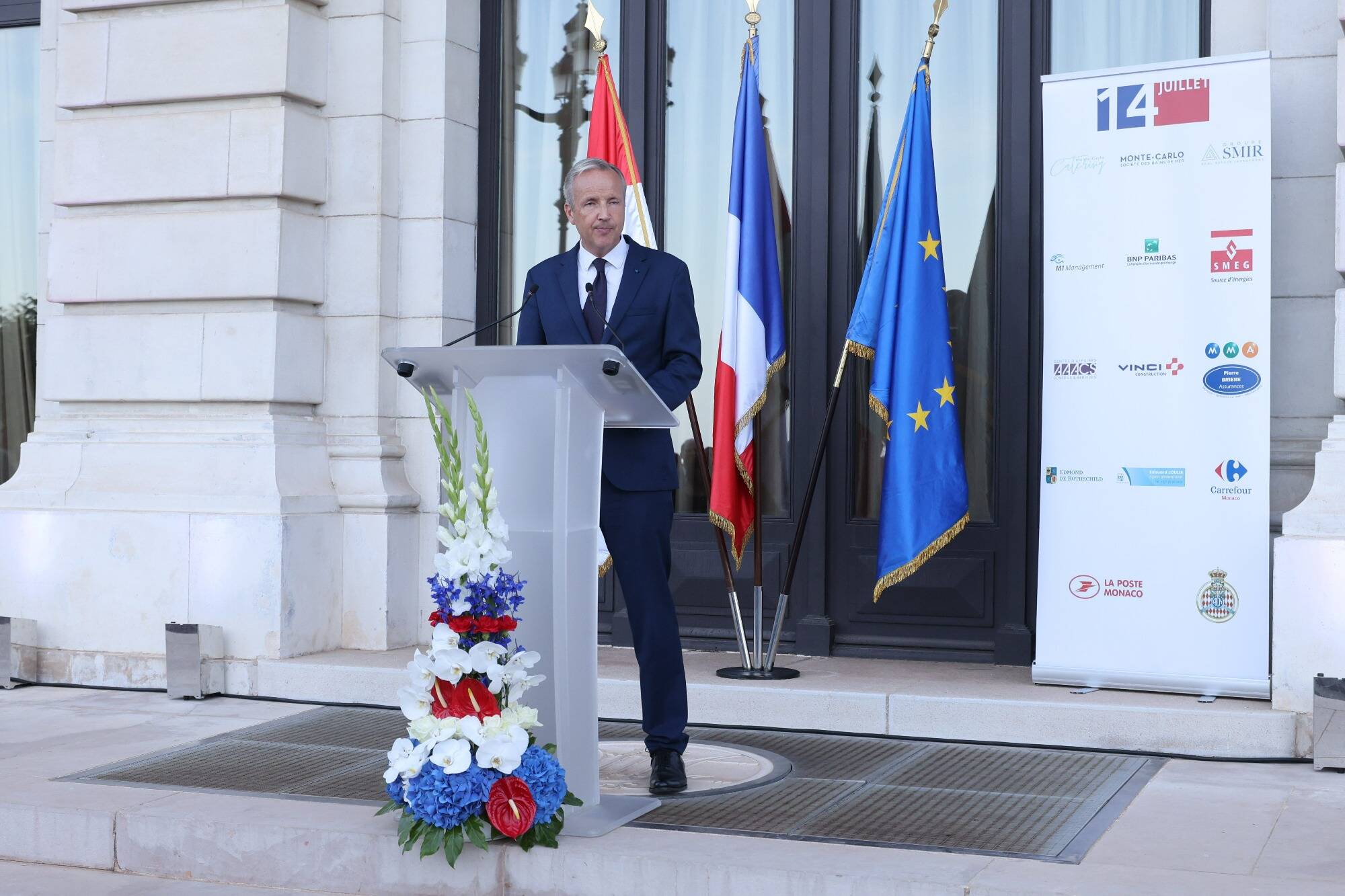 "Que ferions-nous sans vous?": l'ambassadeur de France à Monaco Jean d'Haussonville rend hommage aux salariés pendulaires français