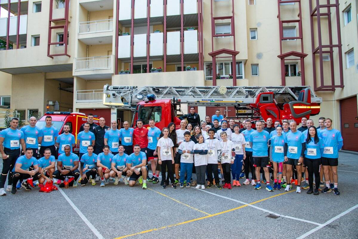 Atteints de pathologies, huit courageux participants ont couru pour l'association Monaco Liver Disorder à la 29e course U Giru de Natale