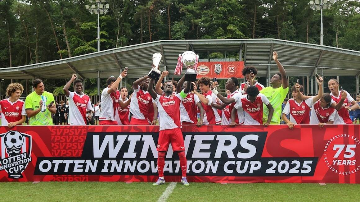 Les U19 de l'AS Monaco deviennent les premiers Français à remporter l'Otten Cup aux Pays-Bas
