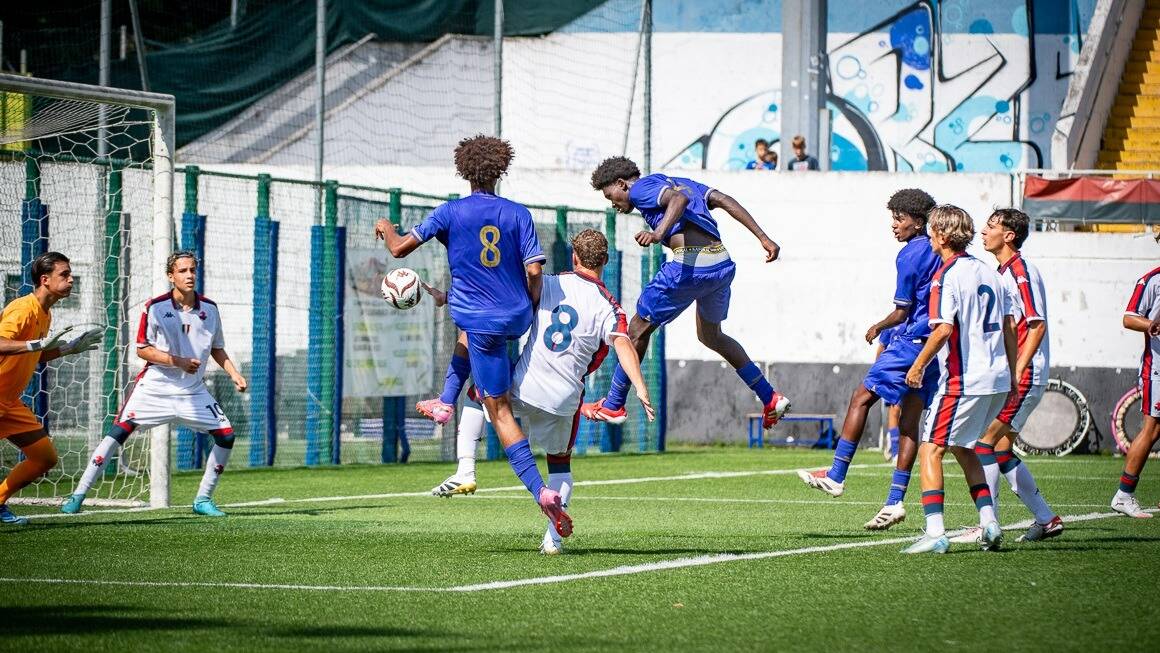 Les U17 de l'AS Monaco frappent fort face au Genoa pour leur dernier match de préparation