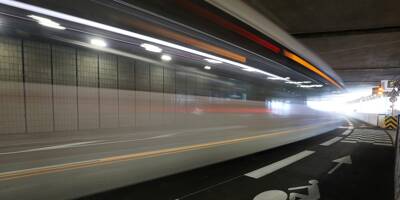 Une bande cyclable voit le jour dans le tunnel Louis-II à Monaco