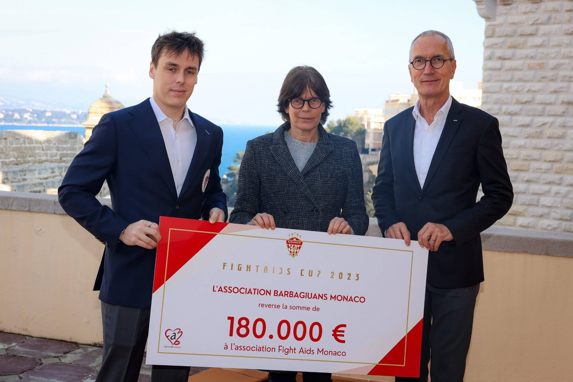 Après son match caritatif, l'association Barbagiuans lève 180.000¬ au profit de Fight Aids Monaco