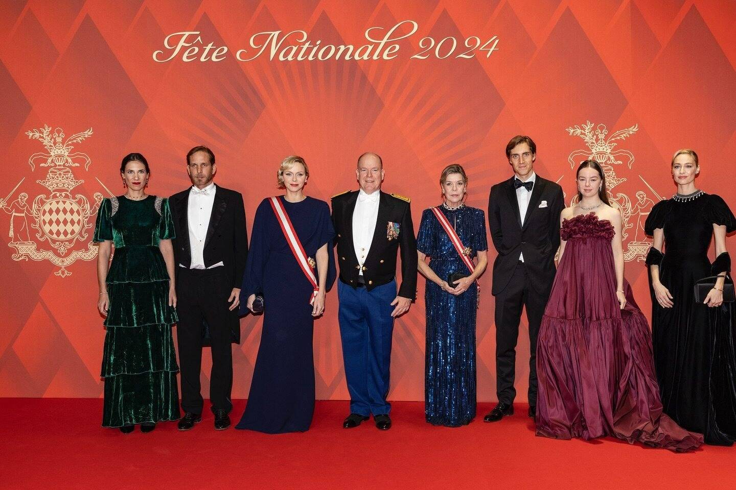 Pour clore les célébrations de la Fête nationale, la famille princière a assisté à l'opéra "La Bohème" au Grimaldi Forum