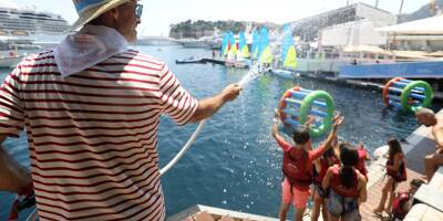 Structures gonflables, eFoil, baptême de voile : revivez en images la Fête de la mer à Monaco